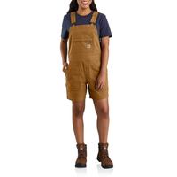 Carhartt 105268 Rugged Flex® Relaxed Fit Canvas Shortalls