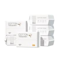 CoRou 可心柔 oRou 可心柔 棉柔巾婴儿湿巾软棉柔巾宝宝干湿两用加厚100抽6包