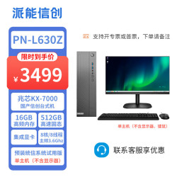 派能信创 PN-L630Z信创兆芯KX-7000商用高性能台式机
