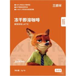 三顿半 迪士尼疯狂动物城合作款 冻干咖啡