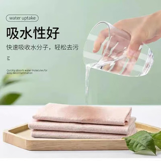 洋臣丝瓜抹布家用吸油洗碗厨房抹布不掉毛不沾油懒人加厚清洁布洗碗布 20条丝瓜抹布款式 25*25cm