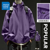 JEANSWEST 真维斯 男士连帽冲锋夹克 紫#ZS