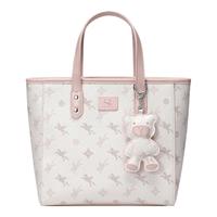  NUCELLE/纽芝兰 高级感 女士手提包  桃桃粉小版 中包