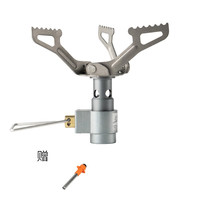 兄弟捷登 BRS -3000T 钛合金炉头 野外迷你气炉 大黄蜂+点火器