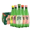 巴黎水 perrier 法国Perrier巴黎水天然矿泉水柠檬青柠味气泡水330ml*24瓶0糖0卡