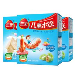 三全 儿童水饺 鳕鱼海苔味 300g