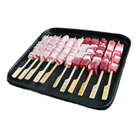 东来顺 国产原切羊肉串 内蒙古羔羊 羊三宝 肉筋串 露营烧烤半成品  双拼肉串 300g