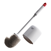 好媳妇清洁用具  立洁带钩马桶套刷免打孔落地刷子长柄浴室马桶清洁