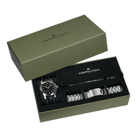 汉米尔顿 瑞士手表 星际穿越电影同款墨菲表42毫米一表两带套盒 送男士