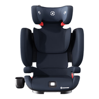 maxicosi儿童汽车座椅3-6-12岁大童车载可坐可躺isize认证增高垫便携 RodiFix Plus【柏林灰】