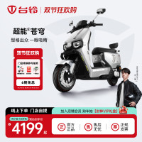 台铃 超能S·苍穹 长续航电动摩托车 皓石灰