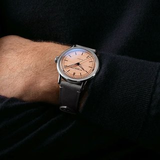 蕾蒙威（RAYMOND WEIL）瑞士手表millesime复古系列夜光分区式表盘机械男表 2925-STC-80001