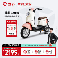 台铃 电动车菲萌EB电动自行车新国标可上牌电瓶车长续航代步 请到店选购颜色