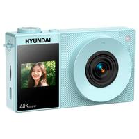  HYUNDAI/现代影音 前后双屏可自拍 数码相机  单机身 冰川蓝