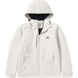 美津浓 户外夹克男女登山服外套防风 黑色 XL