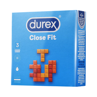 杜蕾斯（durex）避孕套 紧致系列3只 超薄套男女用润滑套套 计生用品