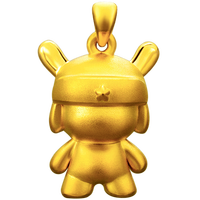 LuckyME 小米有品 LuckyME 小米有品 珍藏版米兔足金吊坠