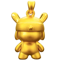 LuckyME 小米有品 LuckyME 小米有品 珍藏版米兔足金吊坠