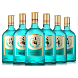 劲牌 毛铺草本酒苦荞酒 绿荞纯粮白酒基酒5年以上陶缸陈酿 绿瓶口粮酒 42度 520mL 6瓶