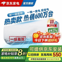 WANKE系列空调新一级能效空调大1.5匹挂机 出租屋家用 全铜管空调 卧室冷暖挂机空调 大1.5匹 一级能效 单冷 不带安装【全铜管】