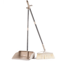 科力邦 扫把簸箕套装 工厂车间地面清洁工具双节杆扫把套装 磨尖丝 KB1135