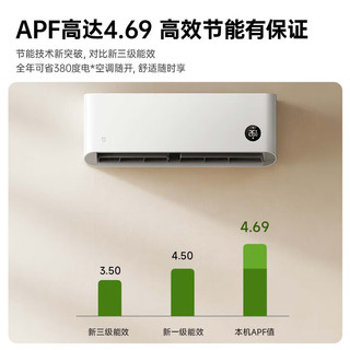 小米 巨省电Pro 新一级能效 2匹 壁挂式空调