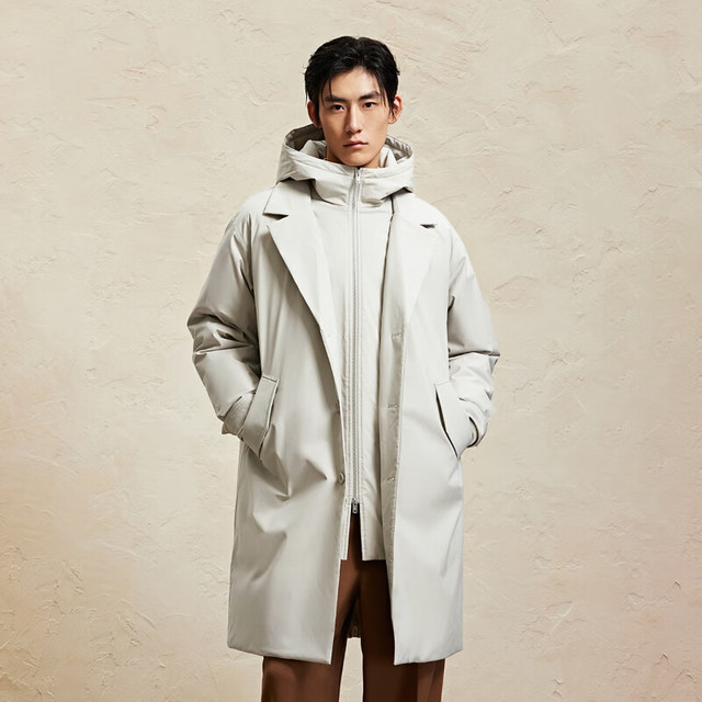 JACK&JONES 杰克琼斯 秋冬潮流 静奢风 中长款羽绒服   防泼水