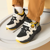 B.Duck【5折】B.Duck小黄鸭童鞋男童透气网面轻便软底女童休闲百搭春季 黑米 23 码 适合脚长13.9-14.4cm