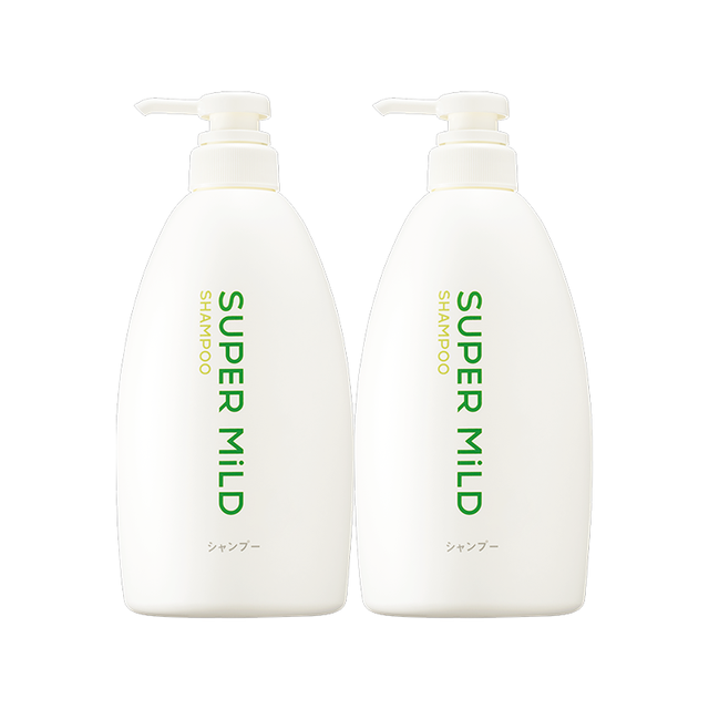 SUPER MILD 惠润 肌底洗发水绿野芳香600ml*2瓶清爽无硅油蓬松