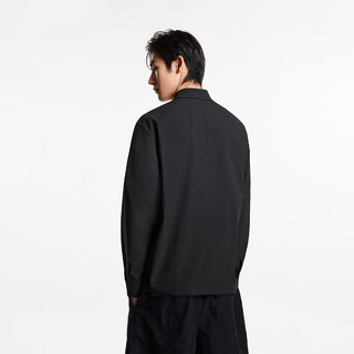 杰克·琼斯（JACK&JONES）春季新款百搭舒适防晒面料尖领挺括略宽松长袖衬衫男款225105013 E40