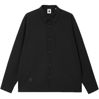 杰克·琼斯（JACK&JONES）春季新款百搭舒适防晒面料尖领挺括略宽松长袖衬衫男款225105013 E40