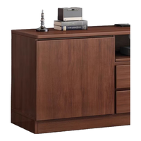 奥林欧风 电视柜客厅柜落地收纳柜电视机墙边柜简约斗柜带抽屉简易储物柜