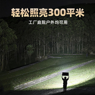 心有所属LED投光灯户外路灯庭院灯防水投射灯矿工地厂房车间室外探照明灯