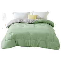 LOVO乐蜗家纺 撞色青春蓄暖德绒抗菌春秋被子cm色