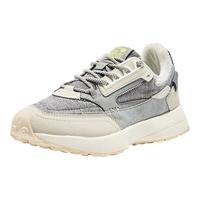 鸿星尔克惊蛰2.5跑鞋男款24年防泼水跑步鞋皮面男鞋防滑缓震运动鞋 白露灰/循环灰 41