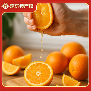 赣南脐橙 赣南脐橙 江西赣州橙子手剥橙新鲜水果礼盒当季现摘时令生鲜 5斤优选单果110-160g净重4.5斤+