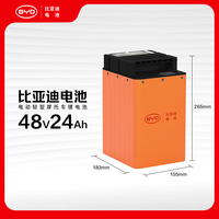 比亚迪 BYD 电动车锂电池48V24Ah BYD锂电池 雅迪爱玛台铃电池