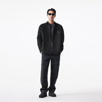 杰克·琼斯（JACK&JONES）秋季男士时尚个性字母胶印舒适百搭通勤衬衫男装225105015 S03黑色 常规 2XL