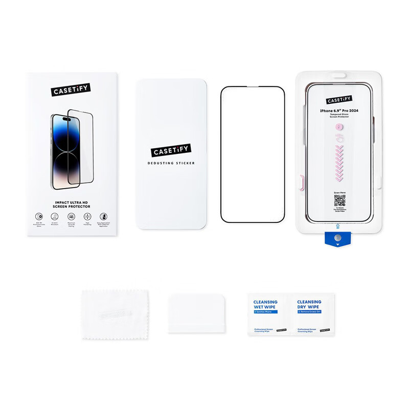  CASETiFY 强韧防摔防窥 手机保护膜  防窥膜