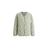 移动端、京东百亿补贴：冰洁 BINJORA 25秋冬95鸭绒羽绒服女保暖圆领服廓形外套J5300EB33T