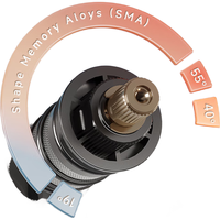 九牧（JOMOO）淋浴花洒全套装增压恒温软管喷头洗澡置物除垢钢琴按键控水 8100枪灰-恒温数显+增压波纹水花