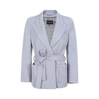 乔治·阿玛尼 GIORGIO ARMANI 女式简约时尚气质腰带垫肩休闲西服