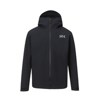 HELLY HANSEN/HH 25秋新专业户外登山硬壳3L防风防水耐磨冲锋衣 黑色