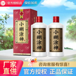 小糊涂仙 小糊涂神 普神/普仙   浓香型白酒500ML年货 52度 500mL 2瓶 普神