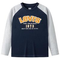 Levi's李维斯儿童运动套装童装卫衣2025秋装男童长袖长裤2件套 深宝蓝色 140 /68 【身高128-140cm】