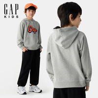 Gap【大小童同款】男女童2025春季新款胶印logo连帽卫衣687366