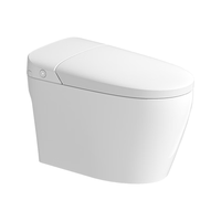 瑞尔特 智能马桶一体机无水压脚感翻盖座温智控智能坐便器 S5max 节能版