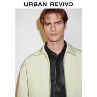 UR冬季男装时尚静奢风双口袋保暖羽绒服UMF140045 浅卡其 S