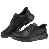 斯凯奇(SKECHERS)闪穿鞋男士商务鞋秋季薄款一脚蹬德比鞋软底舒适上班休闲鞋205353