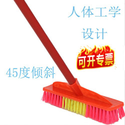 喜润家 CIRY 油污塑料地刷厨房浴室卫生间清洁水泥地墙面瓷砖洗地刷环卫地板刷 塑料硬毛地刷